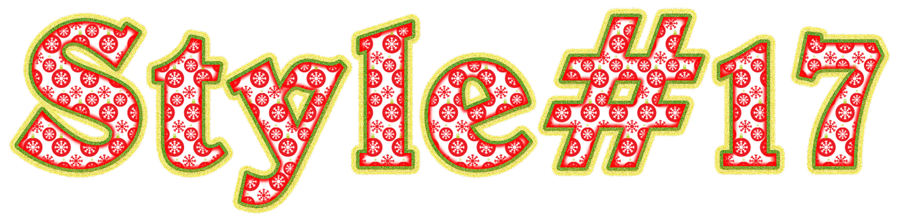 Christmas 3D Graphic Text v17