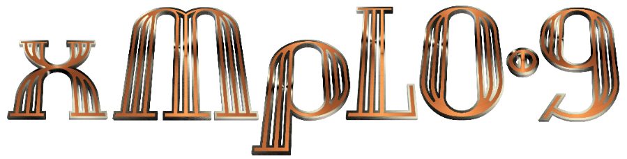 Copper And Steel 3D Graphic Text v01