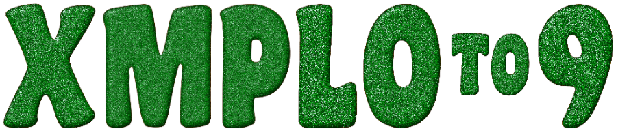 Green Foil Wrapped 3D Graphic Text v01