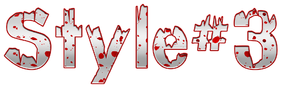 Halloween 3D Graphic Text v32