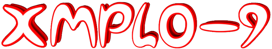 Red White 3D Graphic Text v01