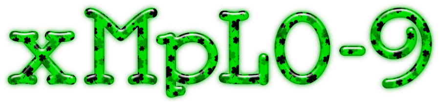 St. Patricks Day 3D Graphic Text v01