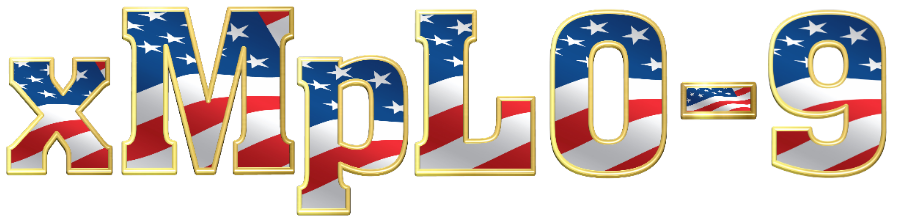 USA RWB 3D Graphic Text v01